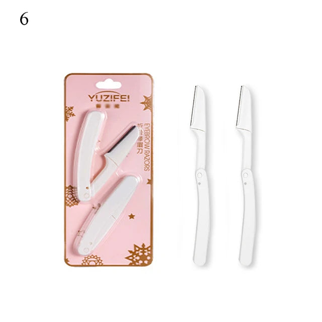 Falcate Eyebrow Trimmer Scissor