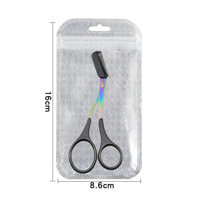 Falcate Eyebrow Trimmer Scissor