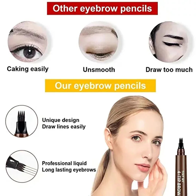 WATERPROOF NATURAL EYEBROW PEN