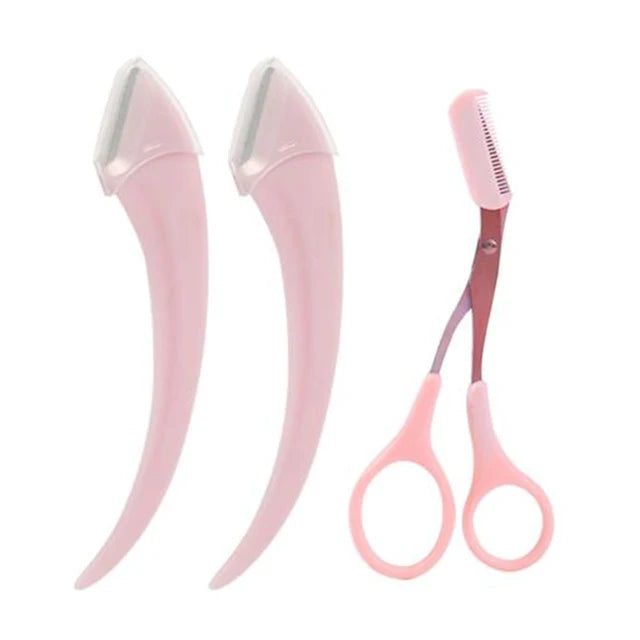 Falcate Eyebrow Trimmer Scissor