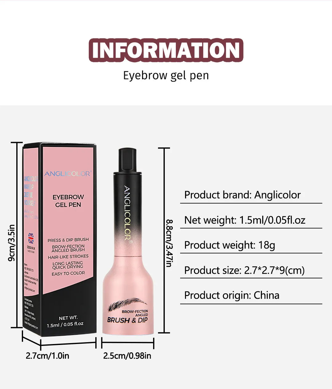 Waterproof Long-Lasting Eyebrow Cream