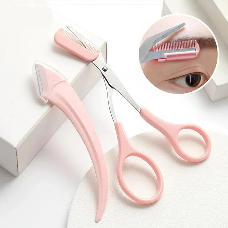 Falcate Eyebrow Trimmer Scissor