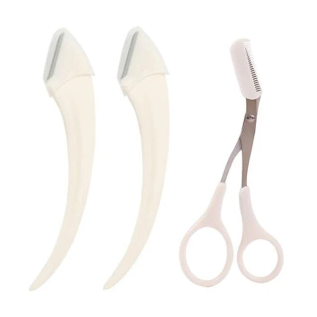 Falcate Eyebrow Trimmer Scissor