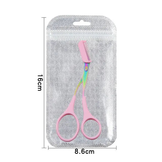 Falcate Eyebrow Trimmer Scissor