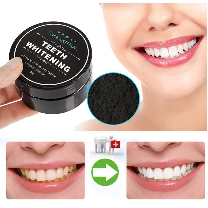 TEETH WHITENING CHARCOAL POWDER