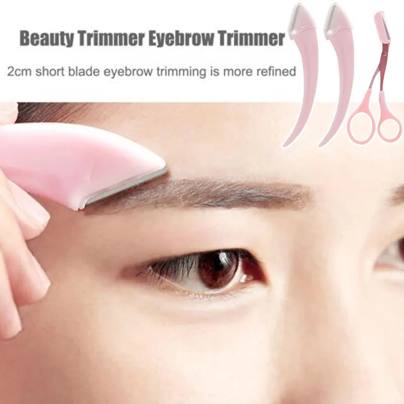 Falcate Eyebrow Trimmer Scissor