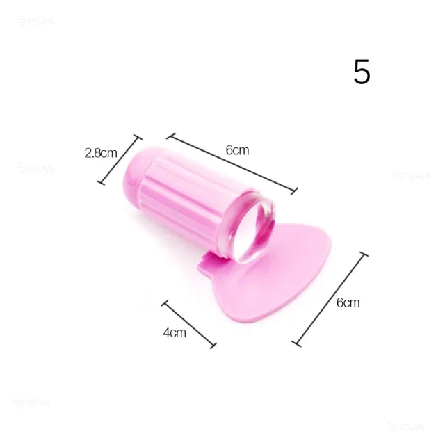 NAIL STAMPER TEMPLATES JELLY HEAD