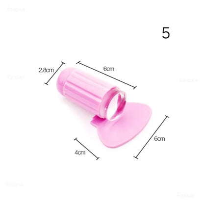 NAIL STAMPER TEMPLATES JELLY HEAD