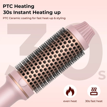 Heated Curling Iron Brush