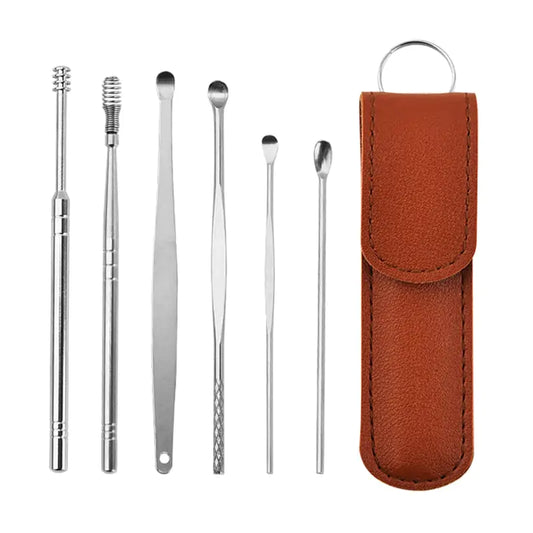 Innovative Spring Ear Wax Cleaner Tool Set