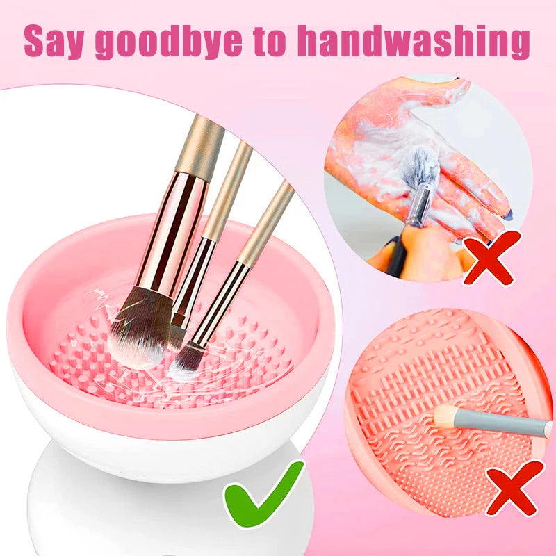 Portable USB Makeup Brush Cleaner