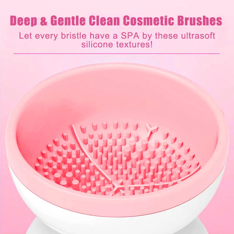 Portable USB Makeup Brush Cleaner