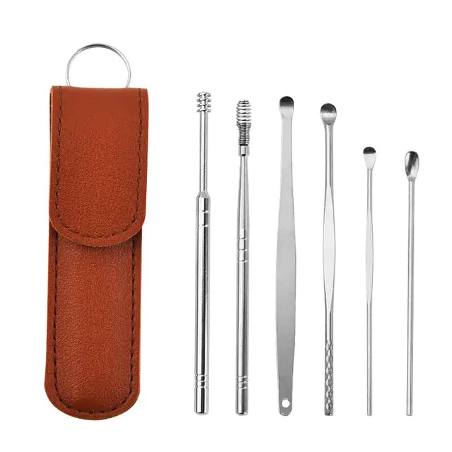 Innovative Spring Ear Wax Cleaner Tool Set