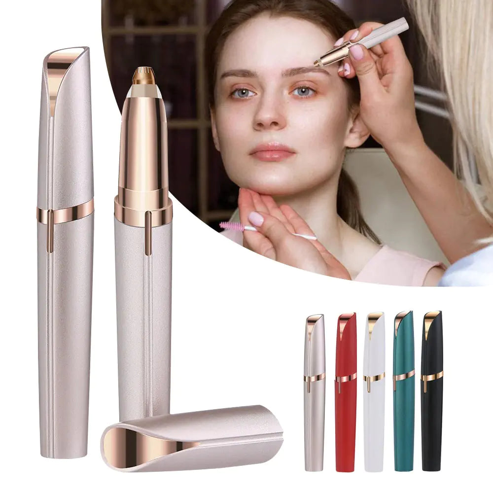 Portable USB Electric Eyebrow Trimmer for Women