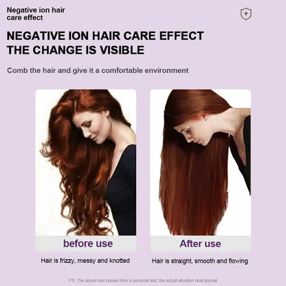 Negative Ion Hair Straightener Styling Comb